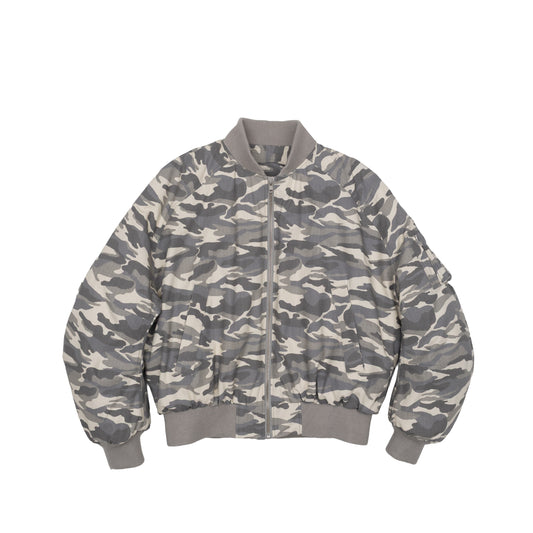 Camo Bomber Jacket