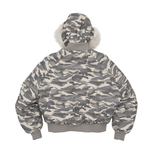 Camo Bomber Jacket