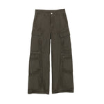 WAXED CARGO PANTS