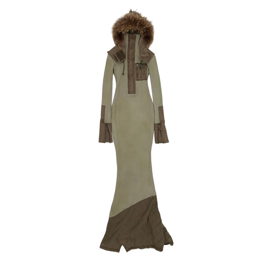 Reworked Parka Dress