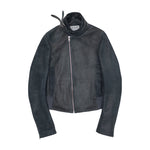 Indigo Leather Jacket